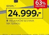 Relaxační sestava na terasu