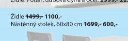Nástěnný stolek