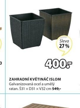 ZAHRADNÍ KVĚTINÁČ ISLOM