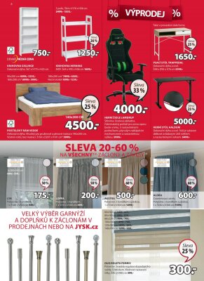 akční leták Jysk 8.6.2022-21.6.2022