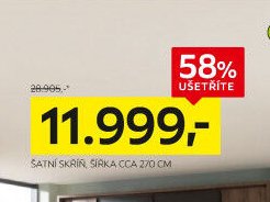 Šatní skříň