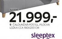 9 Čalouněná postel
