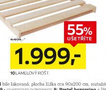 10 Lamelový rošt
