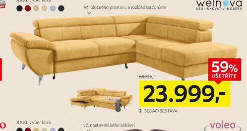 2 Sedací sestava
