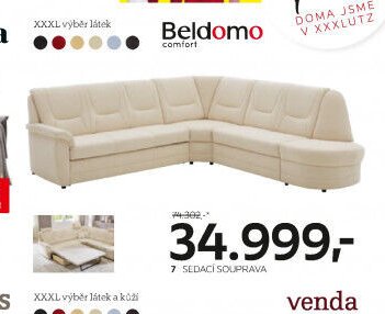 Beldomo sedací souprava