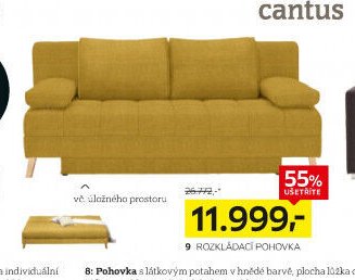 Cantus rozkládací pohovka