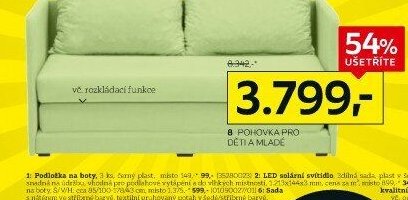 Pohovka pro děti a mladé