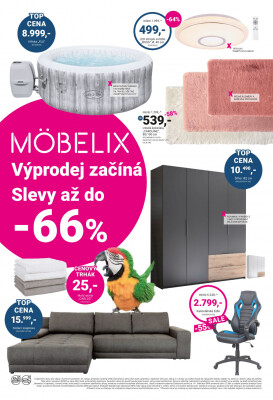 akční leták Möbelix 20.6.2022-3.7.2022