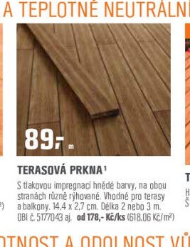 TERASOVÁ PRKNA