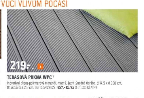 TERASOVÁ PRKNA WPC