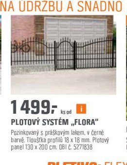 PLOTOVÝ SYSTÉM „FLORA“