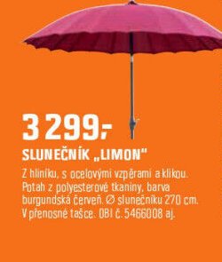SLUNEČNÍK „LIMON“