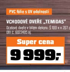 VCHODOVÉ DVEŘE „TEMIDAS“