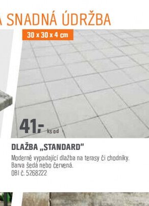 Dlažba „Standard“
