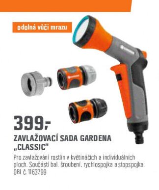 ZAVLAŽOVACÍ SADA GARDENA CLASSIC