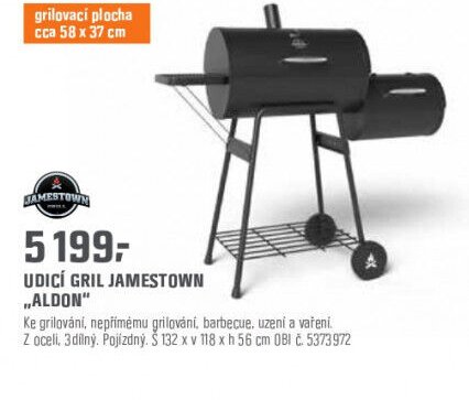 UDICÍ GRIL JAMESTOWN „ALDON“