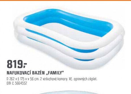 NAFUKOVACÍ BAZÉN „FAMILY“