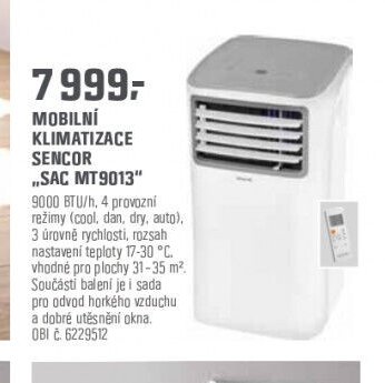 Mobilní klimatizace Sencor „SAC MT9013“