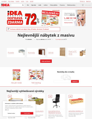 akční leták IDEA nábytek 28.6.2022-4.7.2022