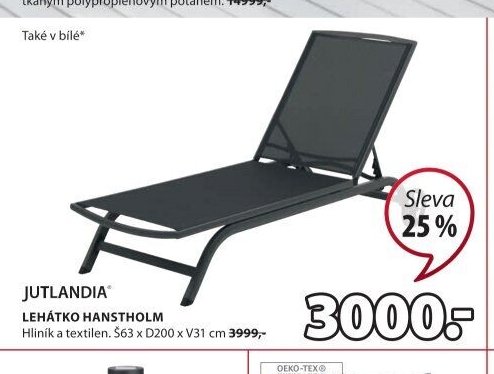 JUTLANDIA lehátko HANSTHOLM