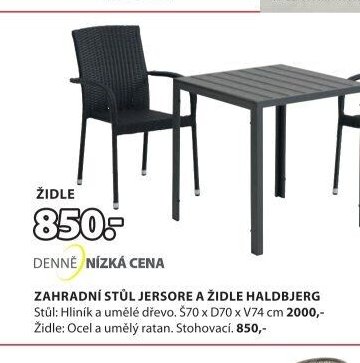 Zahradní stůl JERSORE