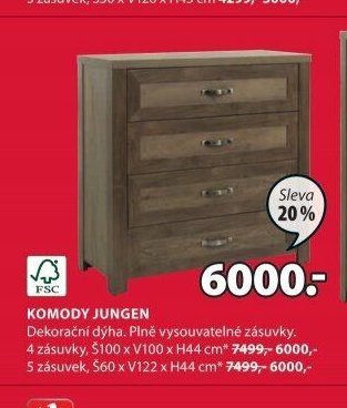 Komody JUNGEN