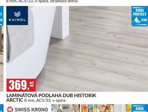 LAMINÁTOVÁ PODLAHA DUB HISTORIK ARCTIC