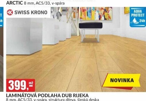 LAMINÁTOVÁ PODLAHA DUB RIJEKA