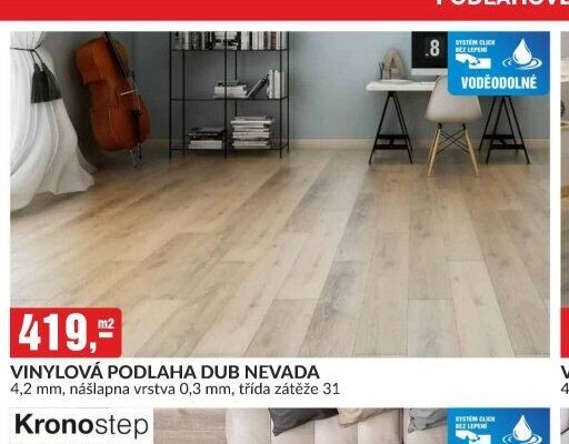 VINYLOVÁ PODLAHA DUB NEVADA
