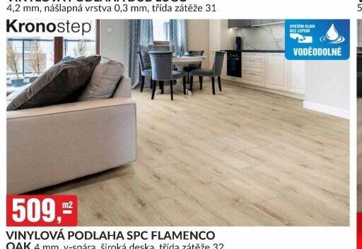 VINYLOVÁ PODLAHA SPC FLAMENCO