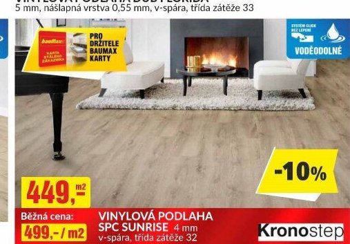 VINYLOVÁ PODLAHA SPC SUNRISE