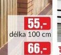 PLOTOVKA FRÉZOVANÁ 100 cm