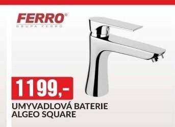 UMYVADLOVÁ BATERIE ALGEO SQUARE
