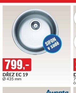 DŘEZ EC 19