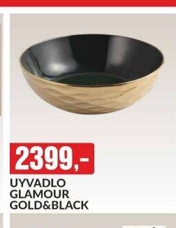 UMYVADLO GLAMOUR GOLD&BLACK