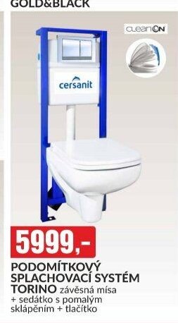PODOMÍTKOVÝ SPLACHOVACÍ SYSTÉM TORINO