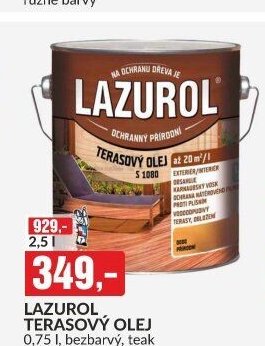 LAZUROL TERASOVÝ OLEJ