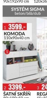SYSTÉM SIGMA komoda