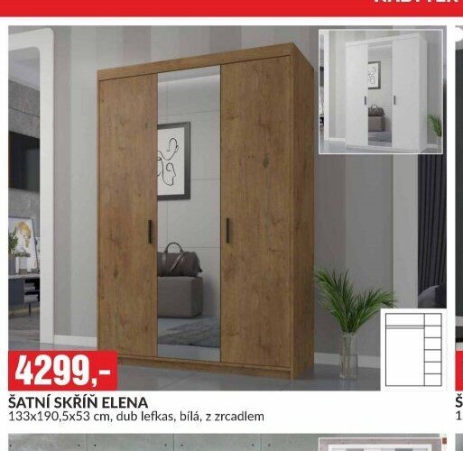 ŠATNÍ SKŘÍŇ ELENA