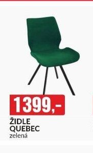 ŽIDLE QUEBEC zelená