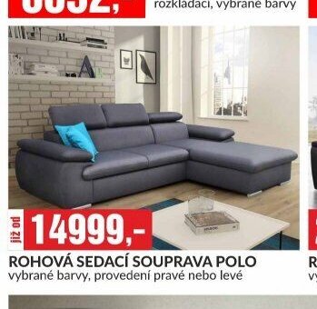 ROHOVÁ SEDACÍ SOUPRAVA POLO