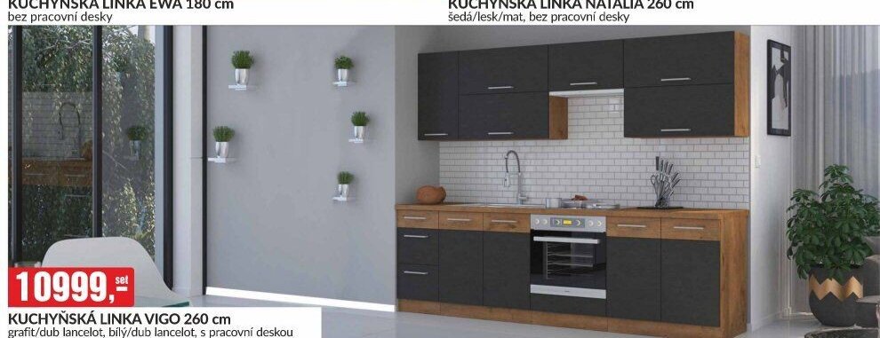 KUCHYŇSKÁ LINKA VIGO 260 cm