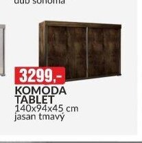 Komoda TABLET 140x94x45 cm