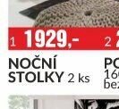Noční stolky 2 ks