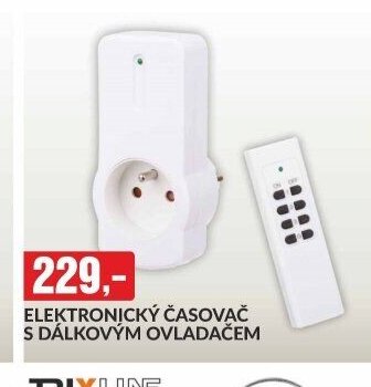 ELEKTRONICKÝ ČASOVAČ S DÁLKOVÝM OVLADAČEM