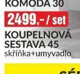 KOUPELNOVÁ SESTAVA 45 skříňka + umyvadlo