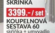 KOUPELNOVÁ SESTAVA 60 skříňka + umyvadlo