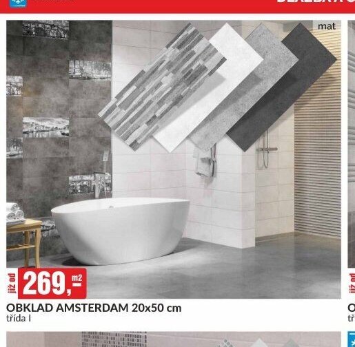 OBKLAD AMSTERDAM 20x50 cm