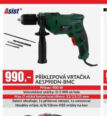 PŘÍKLEPOVÁ VRTAČKA AE1P90DN-BMC