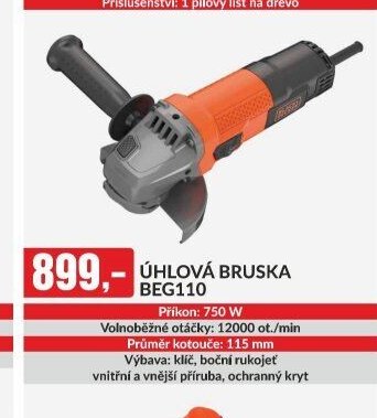 ÚHLOVÁ BRUSKA BEG110